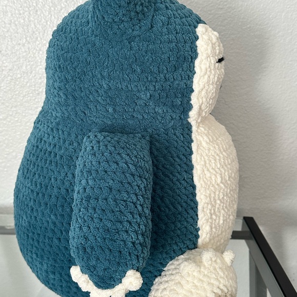 Snorlax Pokémon Crochet Amigurumi - Picture 6 of 12